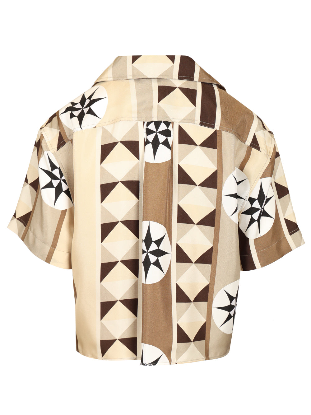 Loewe Silk Twill Shirt Shirts - Beige | 945220d430ecedff36cce6548300a1bd262deeb7