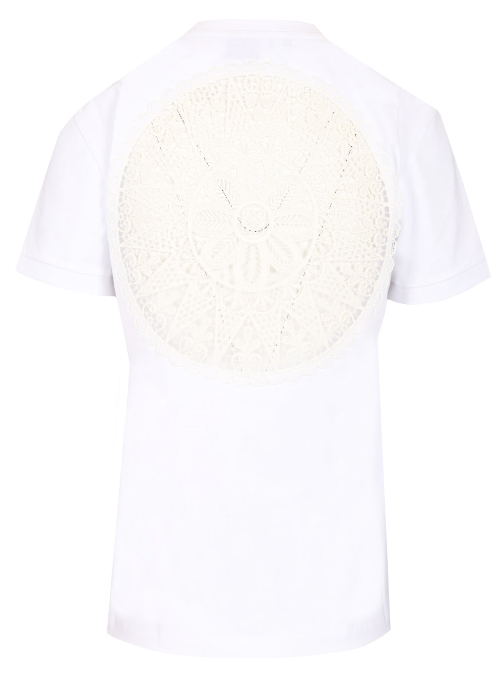 Loewe Cotton Lace-Up T-Shirt - White | 7c869f92550de18cceb4aba90e501305bb7341bb
