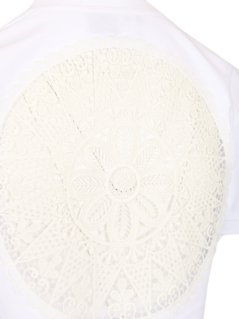 Loewe Cotton Lace-Up T-Shirt - White | 6c85263e9181334a71ec1321c6a878050ecdf346