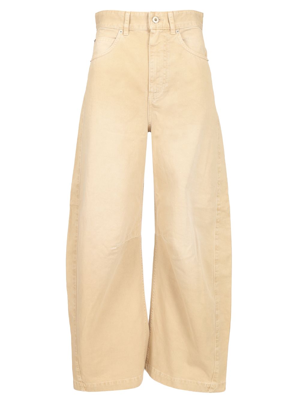 Loewe Barrel Trousers - Beige | 510591683fb55969f2584aaf4a448e0299e18f63