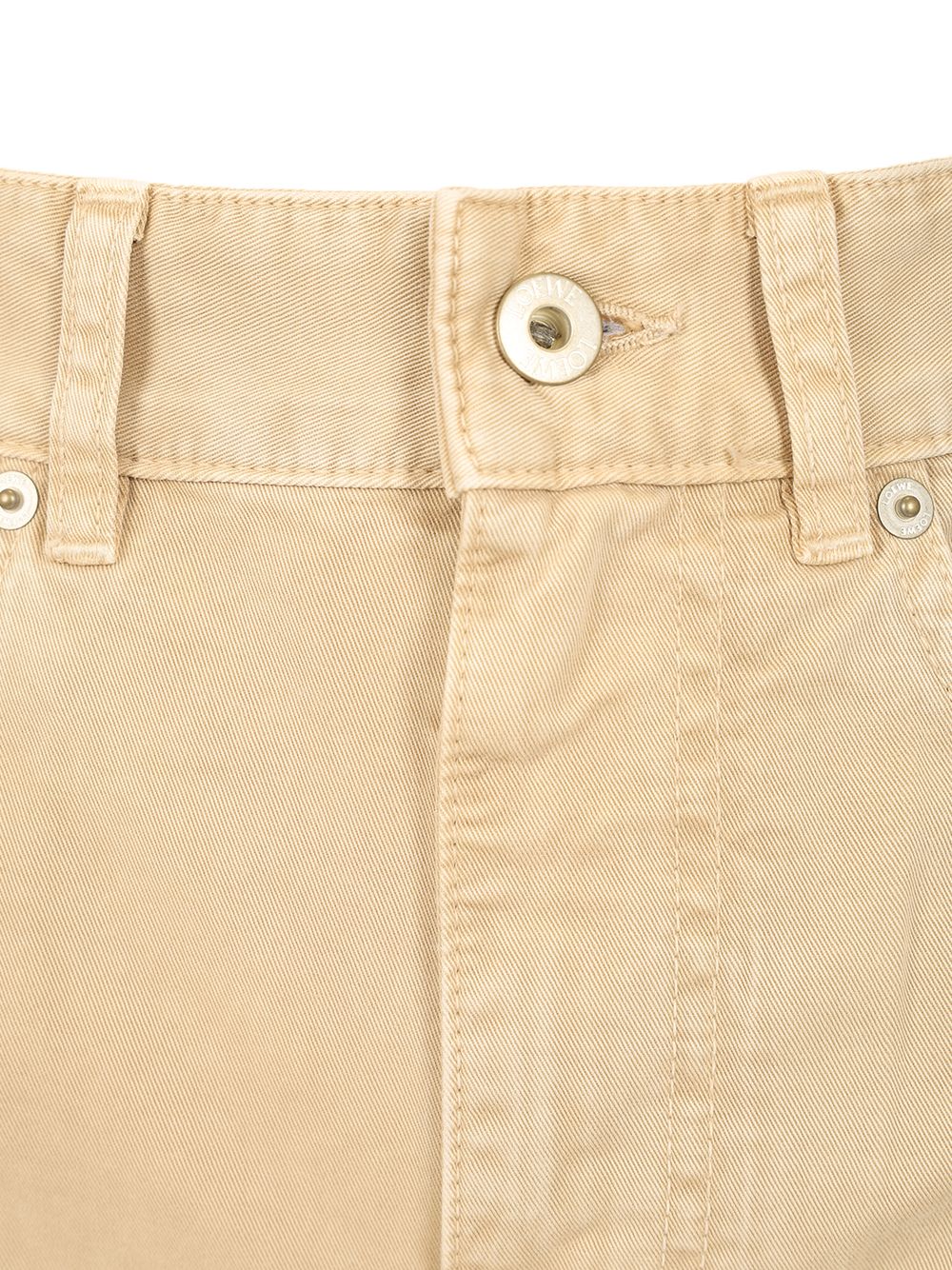 Loewe Barrel Trousers - Beige | 0d61ed68bdc5bacf08ac75a204db980994d2413a