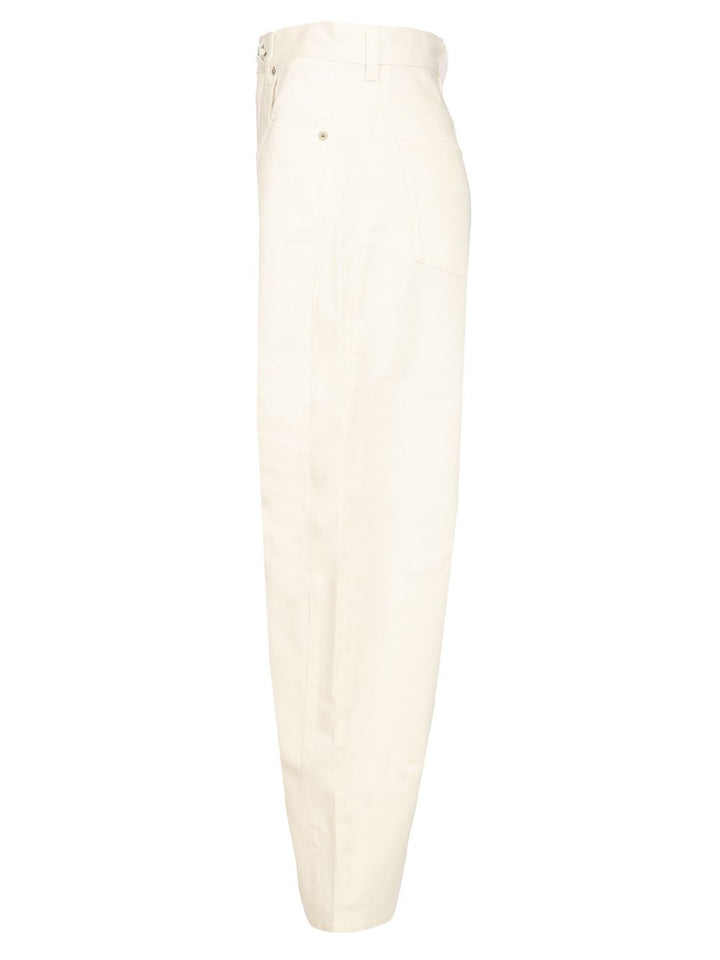 Loewe Barrel Trousers Jeans - White | d157b24307e2bed5ec533cf2f12f9a6c1c597fda