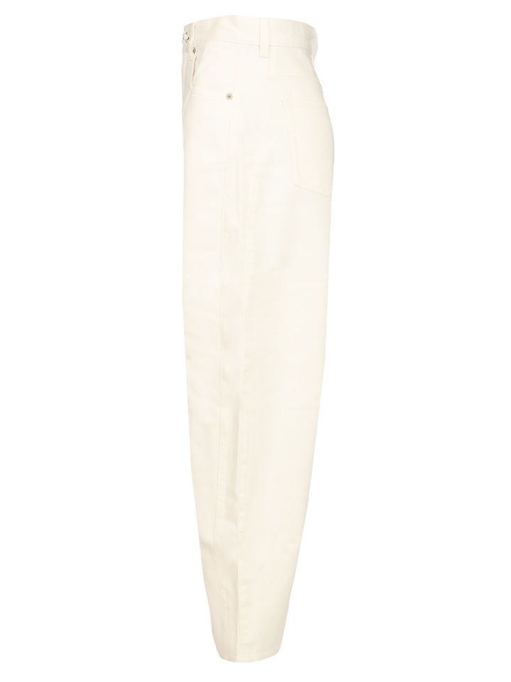Loewe Barrel Trousers Jeans - White | ebb08f955096be1a037e348cd845dc474e06cddd