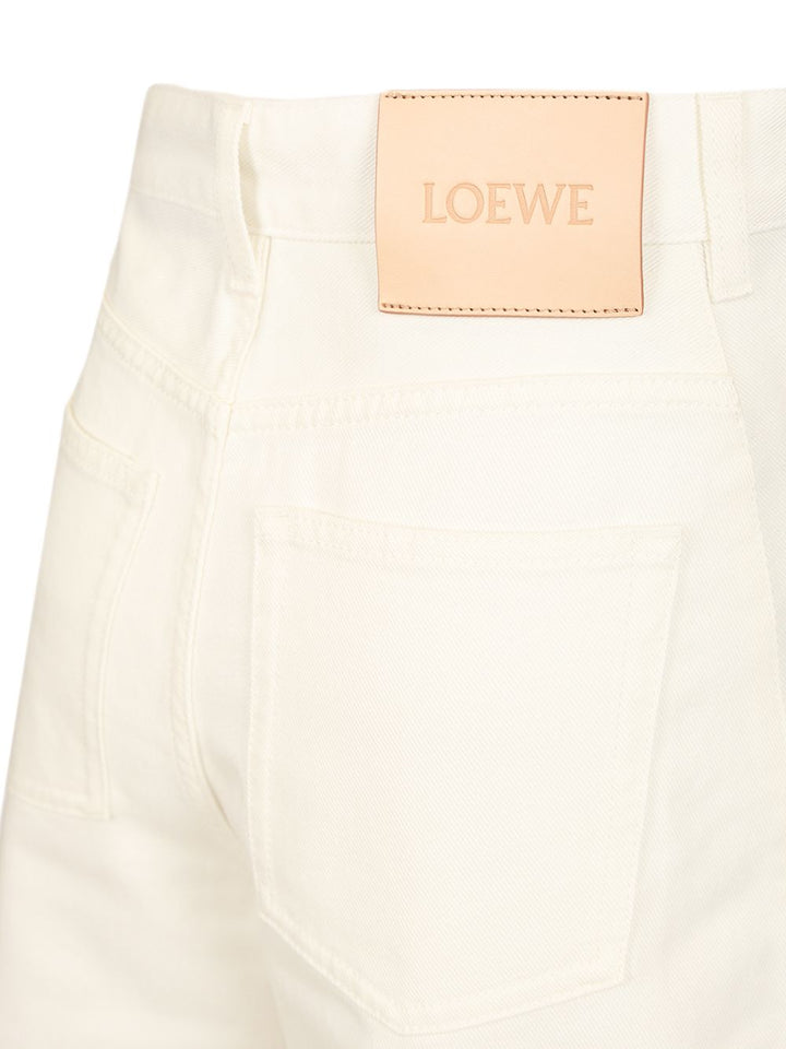 Loewe Barrel Trousers Jeans - White | dde0fd81bb2514610821e4b83da0332110b6004d