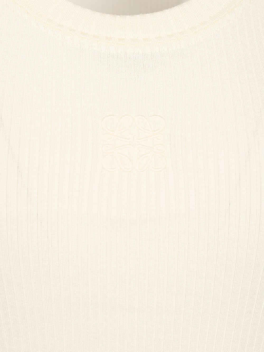 Loewe Anagram Tank Top Tops - White | 7091c9ac893865cd561e83ed587c198383ef78f9
