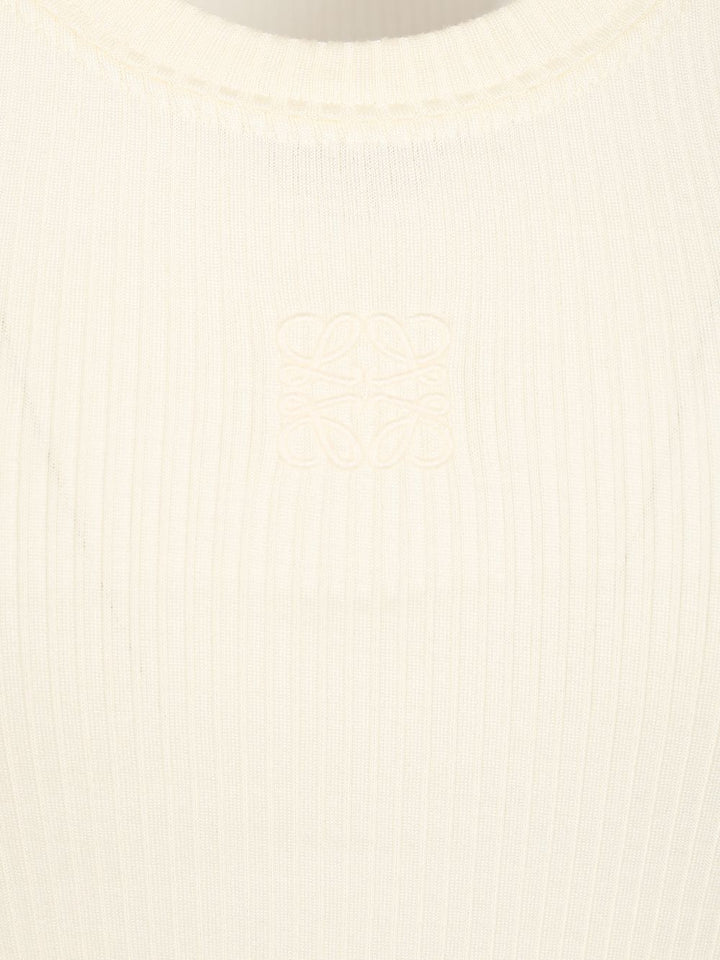 Loewe Anagram Tank Top Tops - White | 7091c9ac893865cd561e83ed587c198383ef78f9