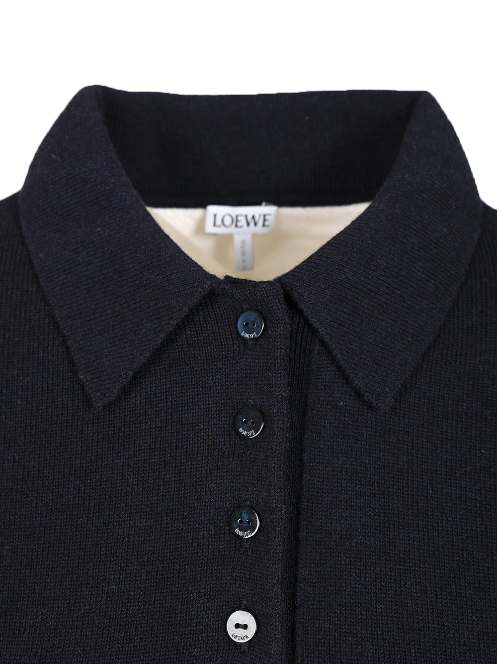 Loewe Wool And Cashmere Polo shirt - Blue | 32d204e7dac9fd79f1f2d005a60ea2545c6c273c