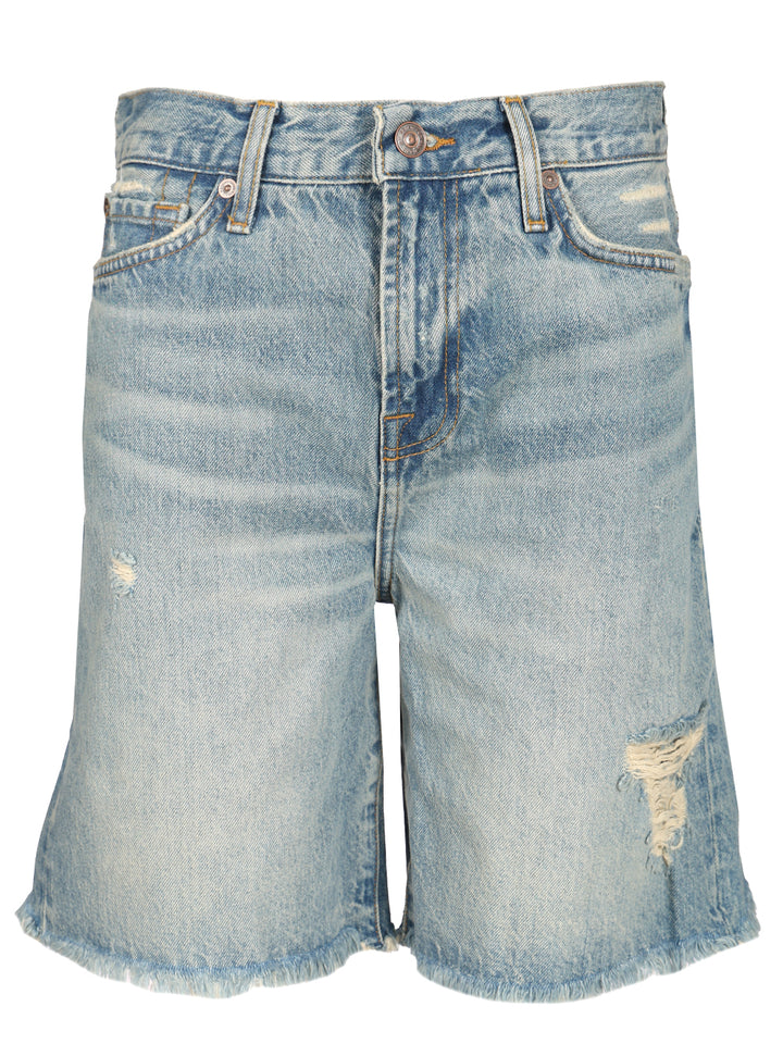 7 For All Mankind Lola Trousers - Light blue | 5e01749f720f9c3748ea326825365252acdd8427