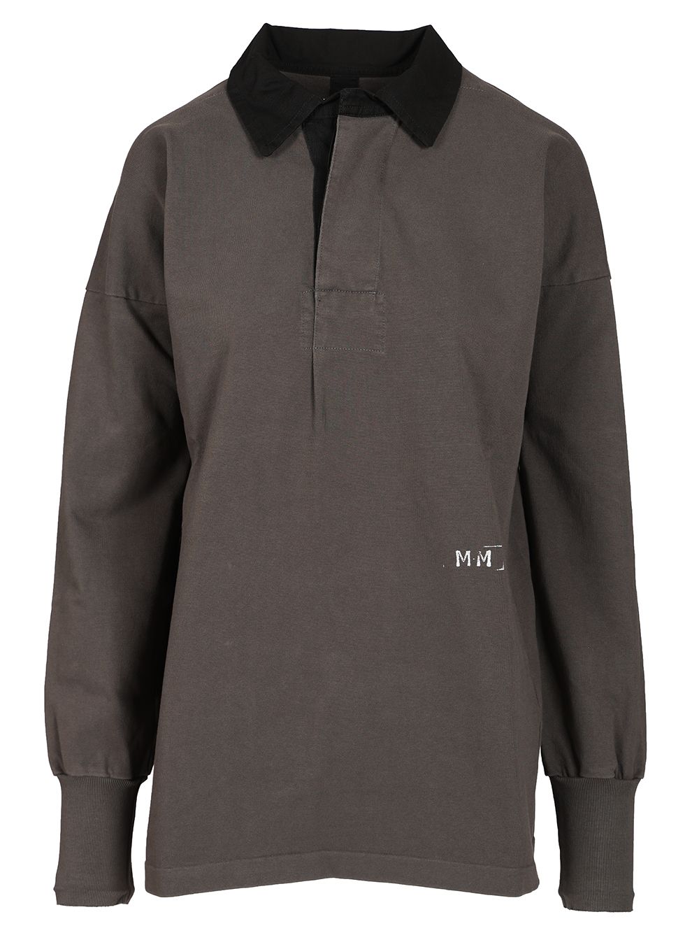 Maison Margiela Cotton Piqué Polo shirt - Grey | 287ba92df270b2f830c4e3414d93b085af0fd63e