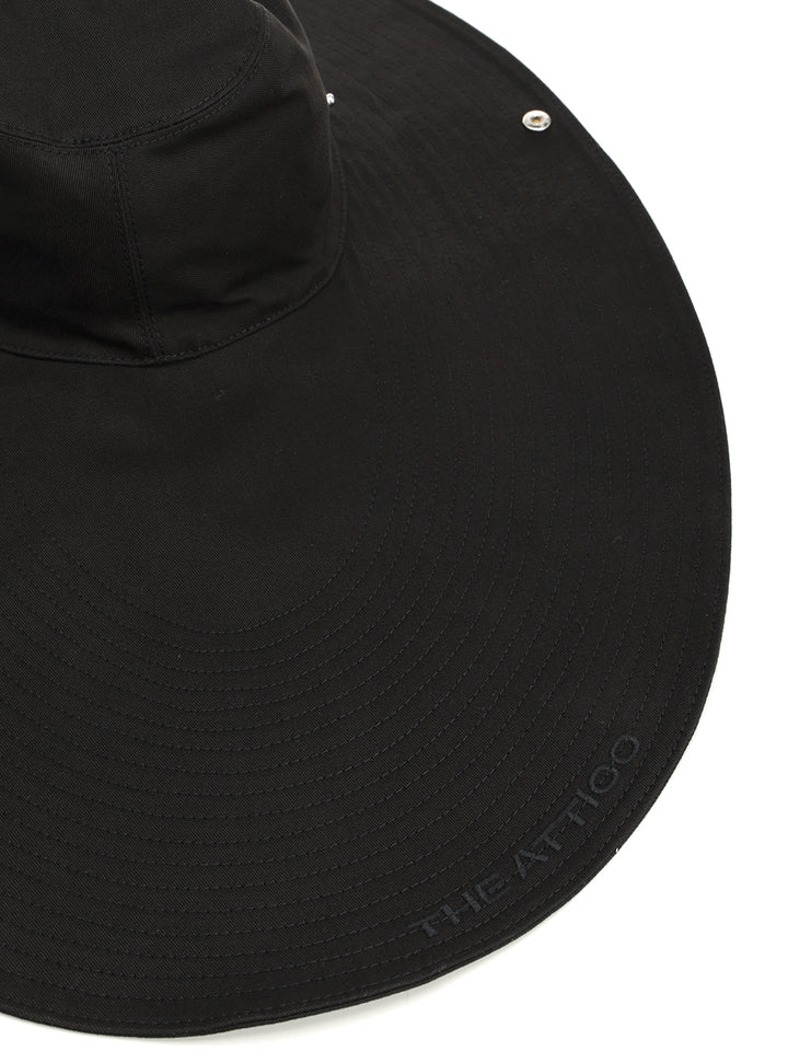 The Attico Texan Hat Hats - Black | e9d26967687ee7affea63fc346ef0f2e6b37713a