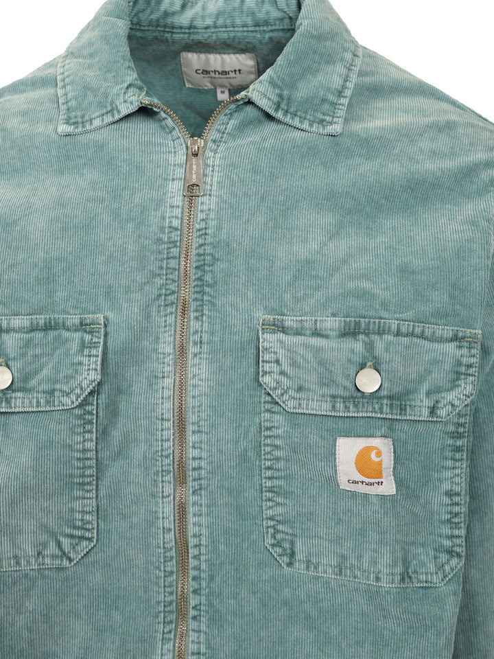 Carhartt Wip Reynold Shirts - Green | 107d2db59a0ea4b75d03b5a0e739c8da989a35ce