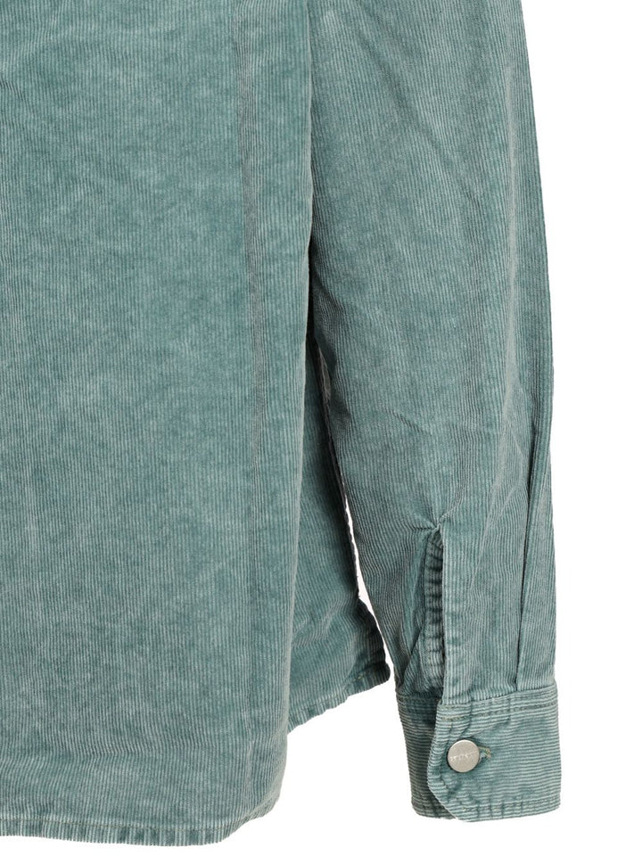 Carhartt Wip Reynold Shirts - Green | 3206fb85fd3c4ca37a1c9ff19f64cca5ce31a717