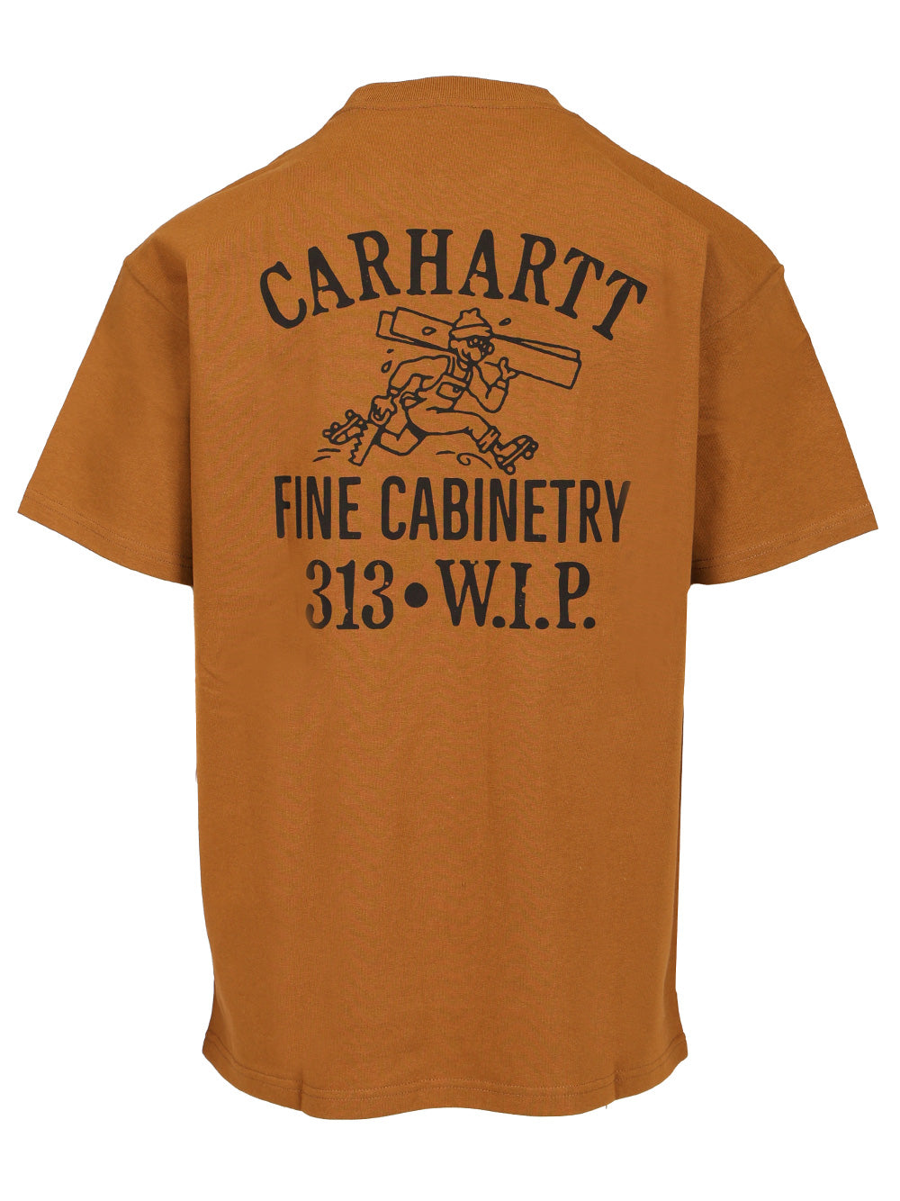 Carhartt Wip Organic Cotton T-Shirt - Brown | 5e842db25f8c50f9403964fda85949c3169b6898