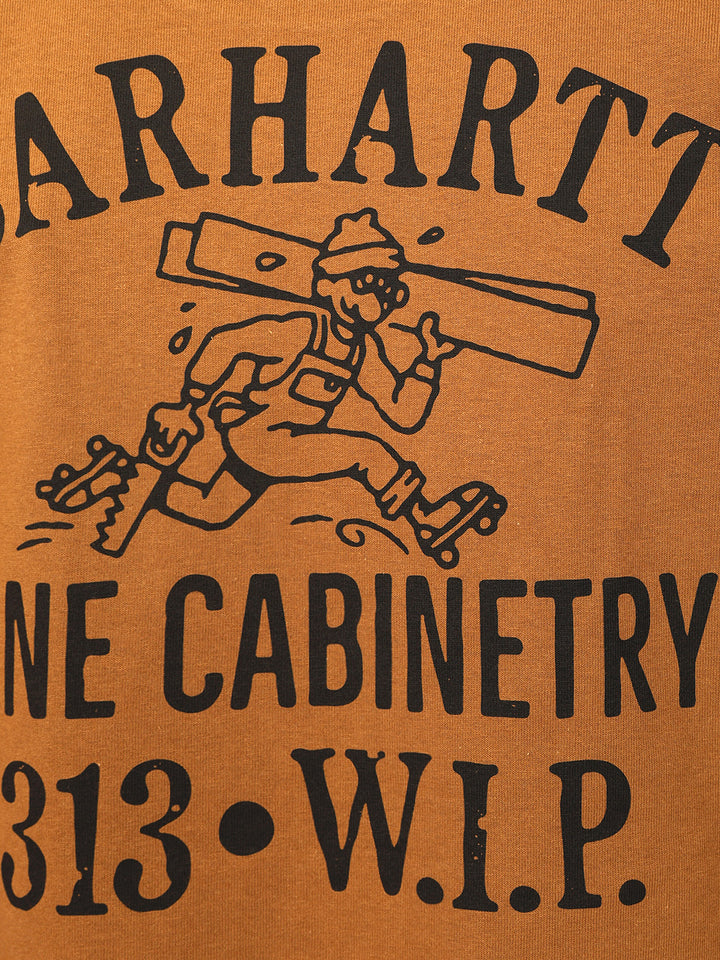 Carhartt Wip Organic Cotton T-Shirt - Brown | fd803711ef2cab22463082c7f5626ea873697abc