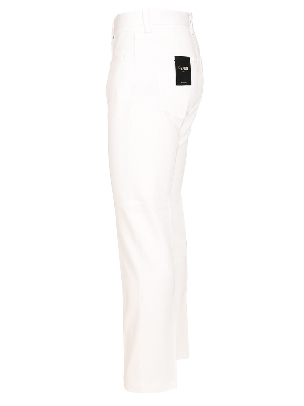 Fendi Selleria  Trousers Jeans - White | bbaa4ac24fa0b14511af0dae57a849ade1276e84