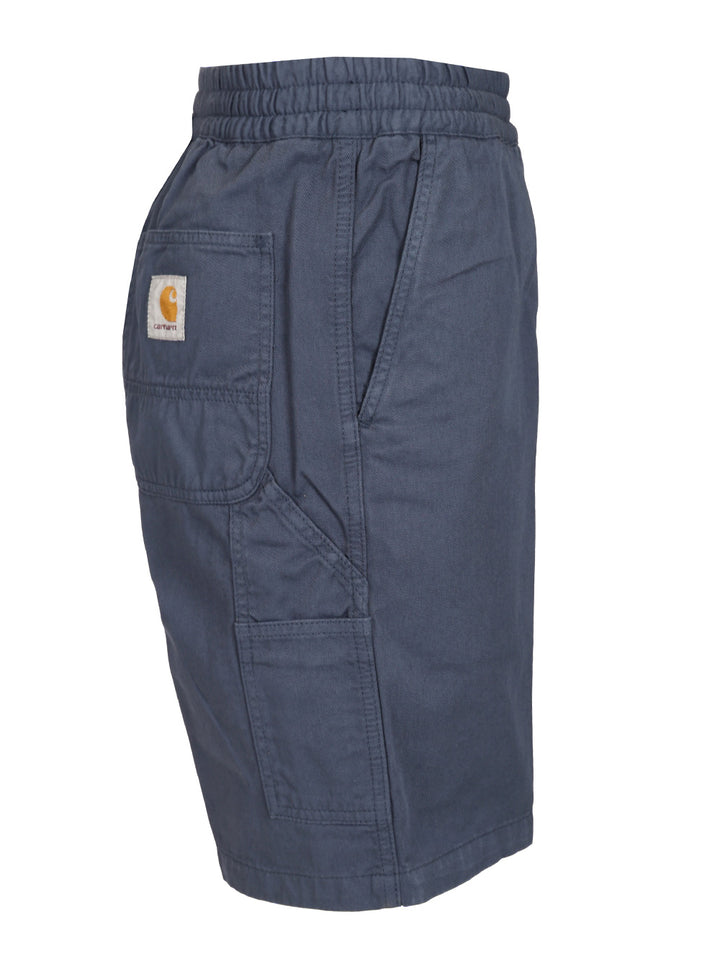Carhartt Wip Flint Trousers - Blue | 55b964a94e15bd54d63a3dd0892a21c0b5b8d531