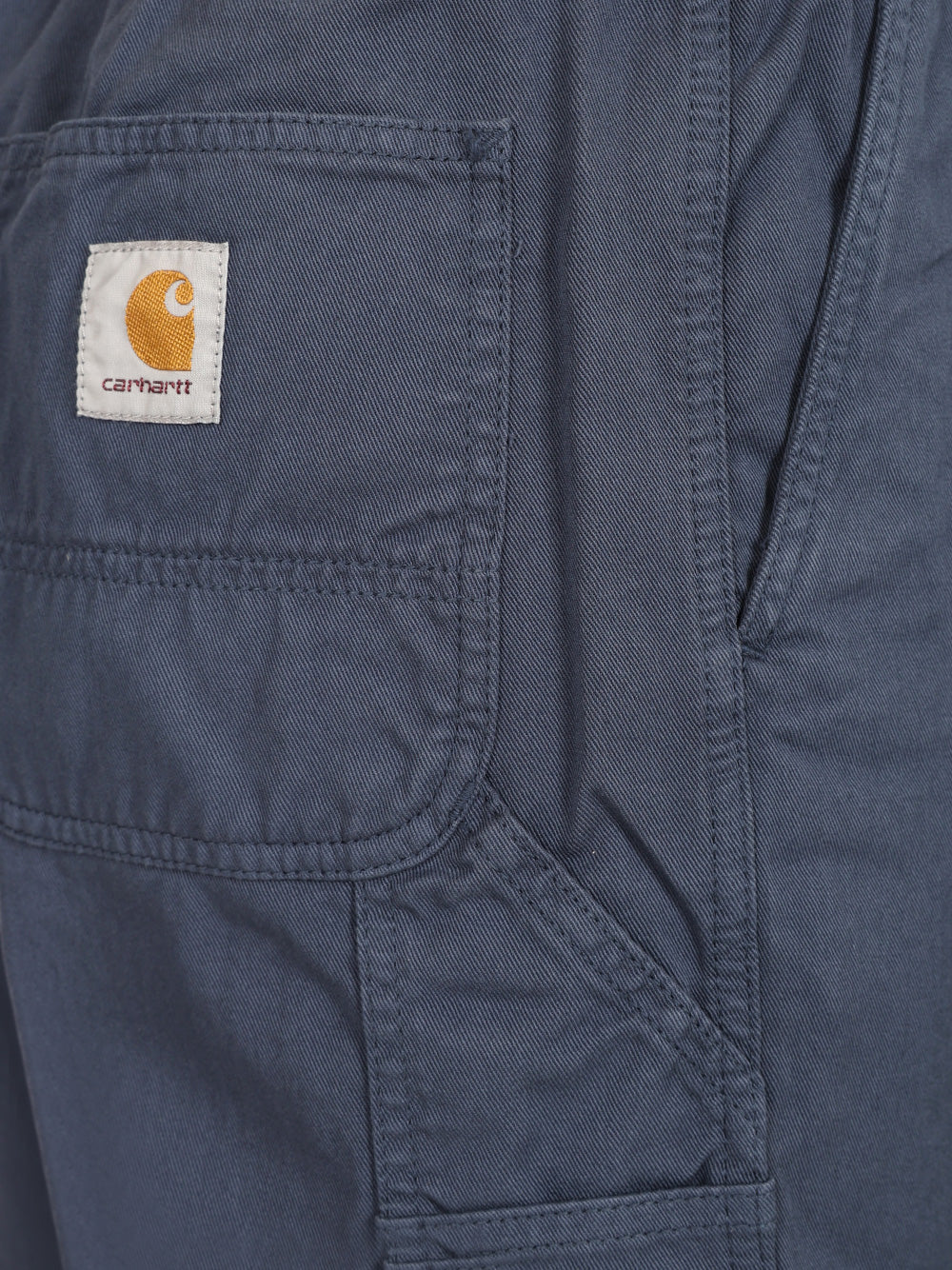 Carhartt Wip Flint Trousers - Blue | f61bdad0659a9bd29be3b224ba0f705400db481a