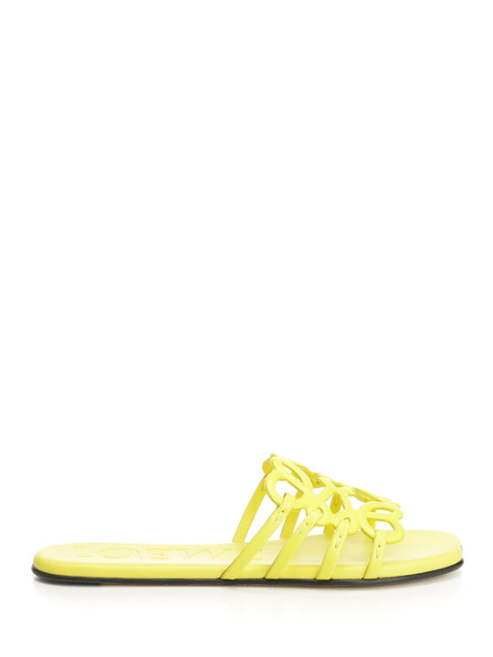 Petal Sandals Yellow