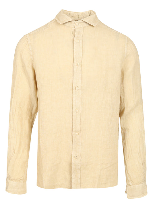 Linen Shirt Shirts Beige