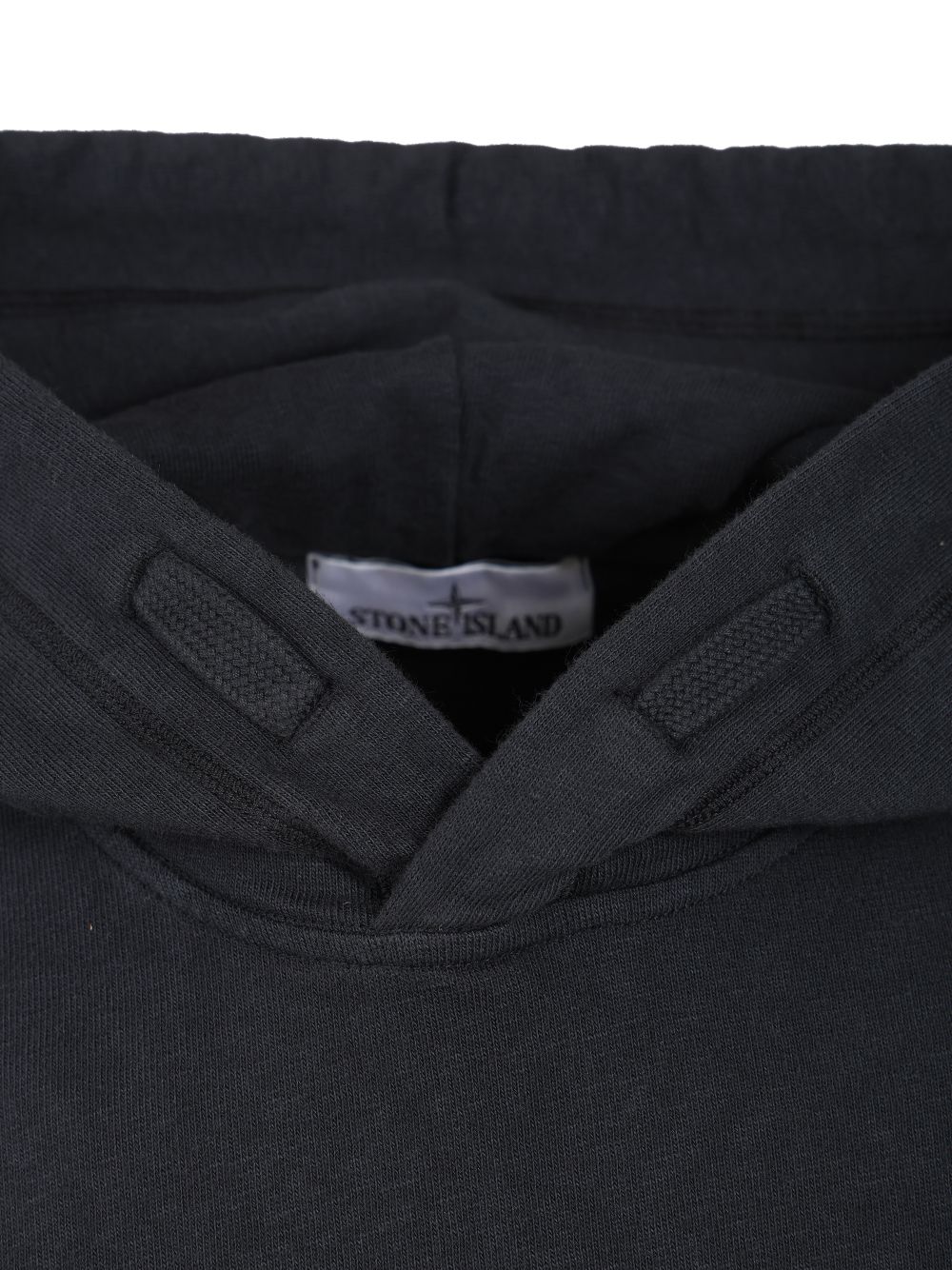 Stone Island Cotton Hoodie Sweatshirts - Blue | d9790b075653388bc1916df47217b6971ba3cc29