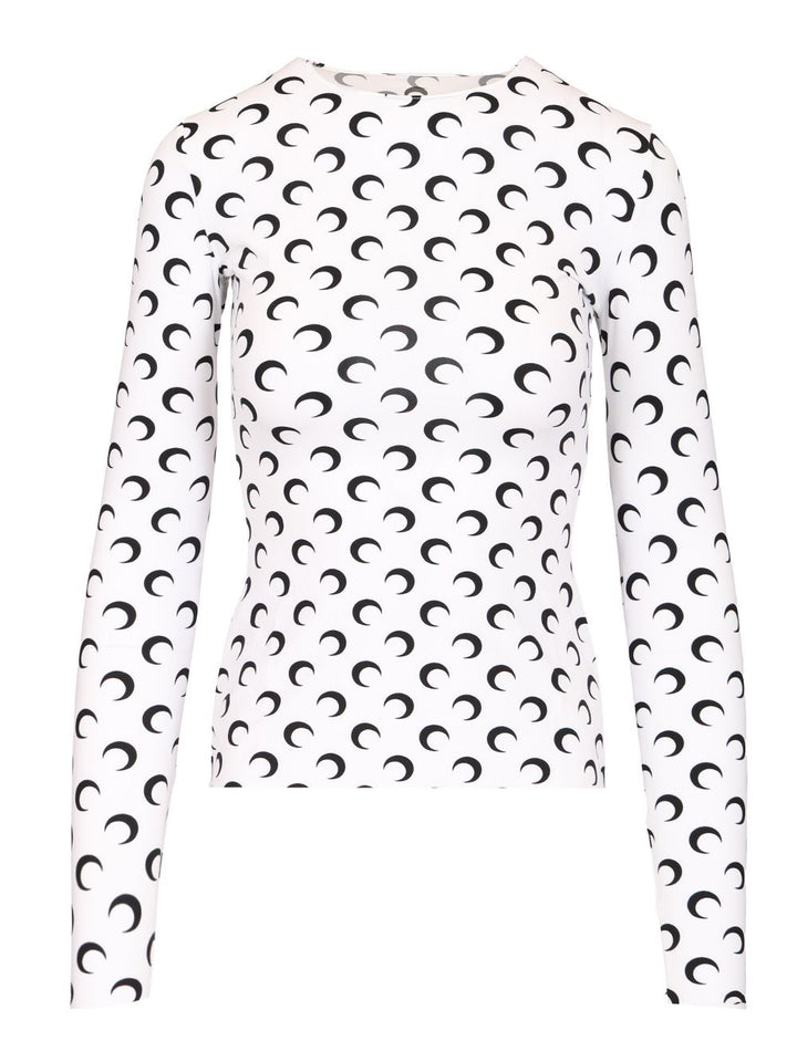 Marine Serre Moon Tops - White | 8bcccc217366bbe37b4616ab86a7988ac5dd7823