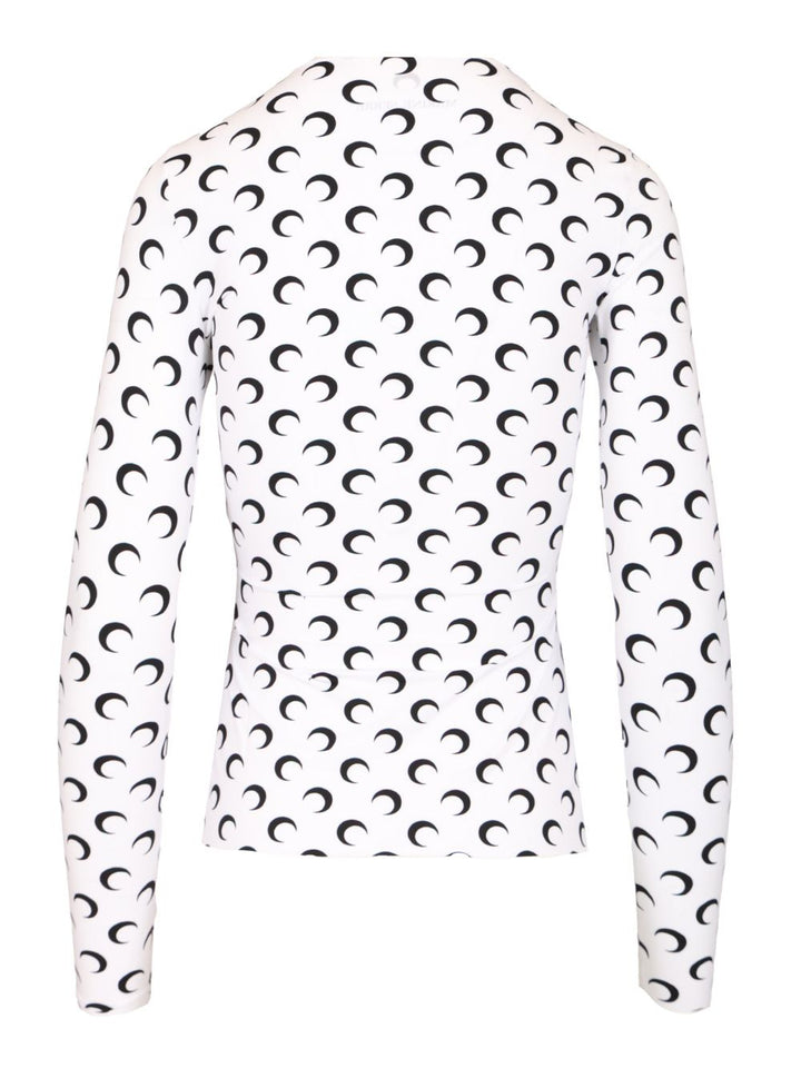 Marine Serre Moon Tops - White | b61878fd0366e14d18cc6e0e6757ba5373295eb8