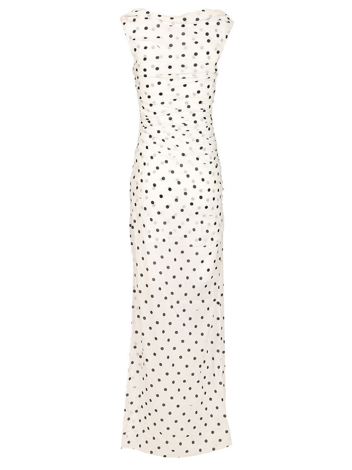Jacquemus Rita" Long Dress Dresses - White | cbd0b73743ded9071a3d02540e06140711e526e5