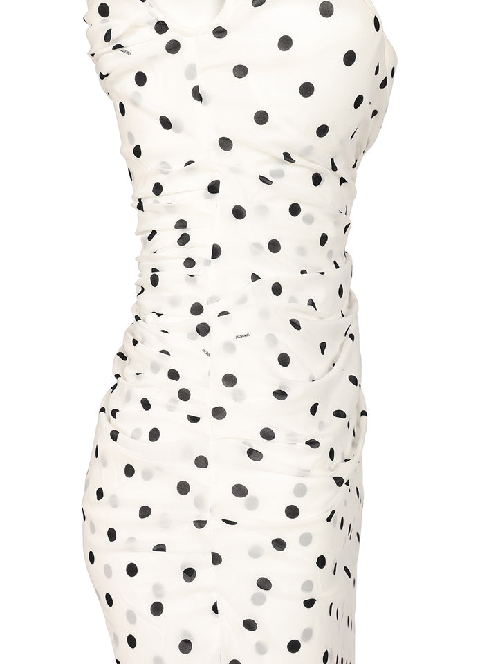 Jacquemus Rita" Long Dress Dresses - White | 2440dd1a148eabb405b504021fce22141715fd8f