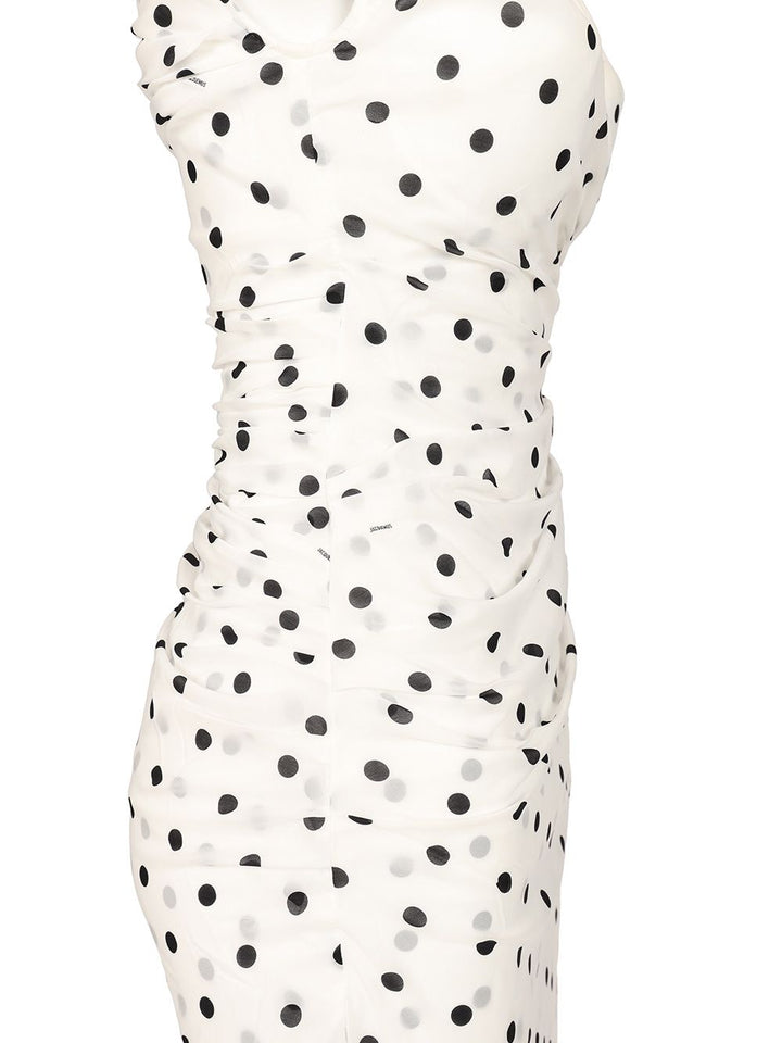 Jacquemus Rita" Long Dress Dresses - White | 05298ba369d92787abf9f200dbd0569e4af2042a
