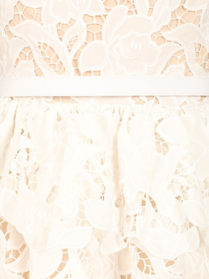 Self-Portrait Lace Mini Dress Dresses - White | 1fb037aea626204dcb4babf607daac1e553cb15a