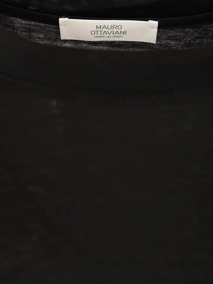 Mauro Ottaviani Jersey T-Shirt - Black | 894a9b9c6678cb7d6aa52ff51bb77c5c06204f59