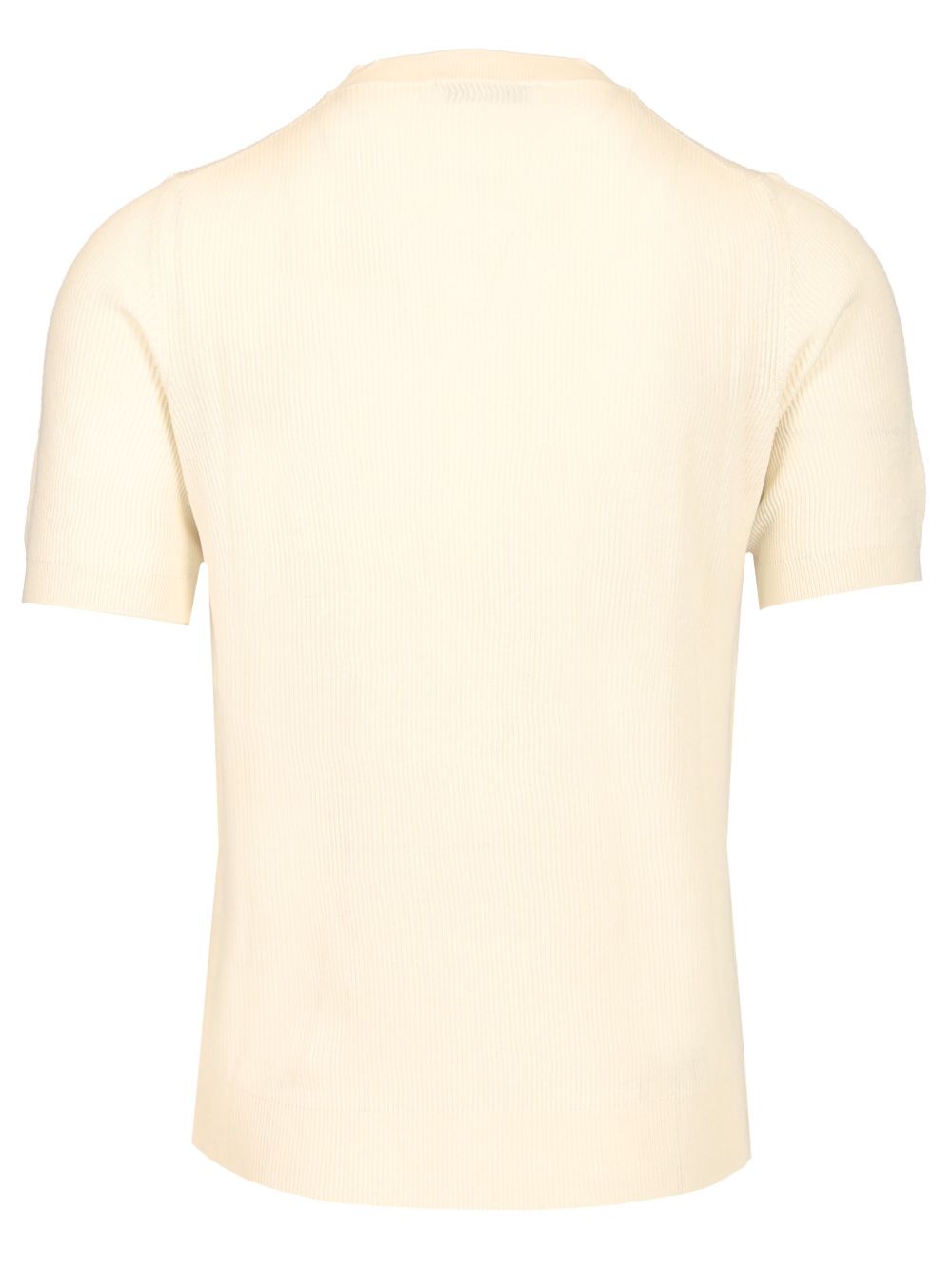Mauro Ottaviani Ribbed T-Shirt - White | 960235cc3df726683fe0e606e41788d7c29dab8b