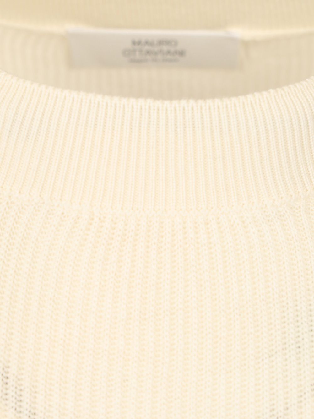 Mauro Ottaviani Ribbed T-Shirt - White | 4d04fc899f512a3d122d093f40497470574e1159