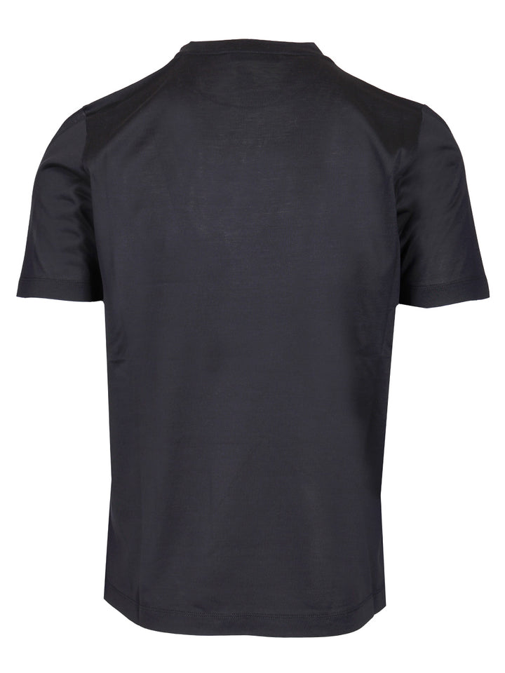 Mauro Ottaviani Jersey T-Shirt - Blue | 4daaf9bb90f119901006fd51d4f220a1143c89a5