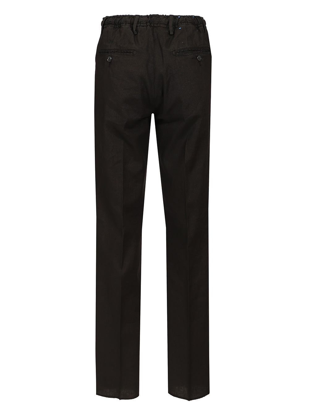 Al Duca D'Aosta 1902 Linen Pleated Trousers - Black | e820c68bd6202d0d6f0121f1e17163174f3a6f45