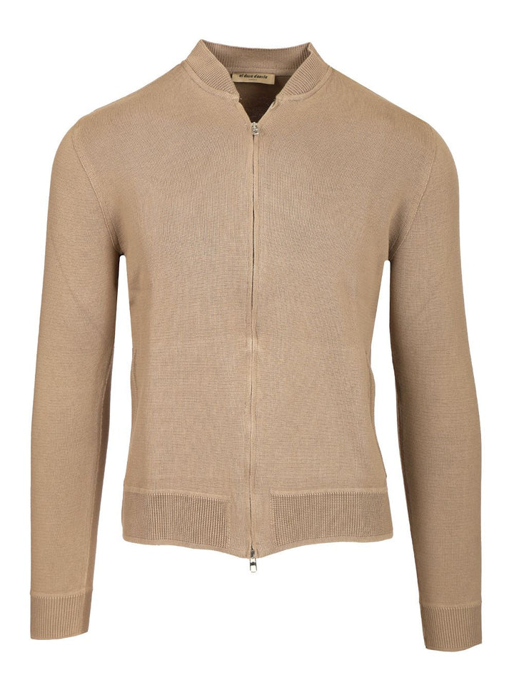 Al Duca D'Aosta 1902 Cotton Cardigan Knitwear - Brown | 36df431fccb5bb988bd252d74bee3b9e577cb389