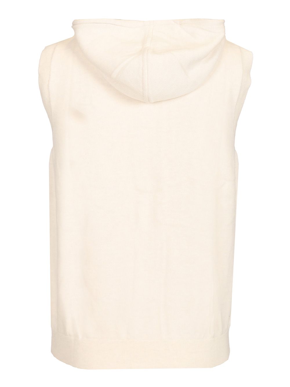 Al Duca D'Aosta 1902 Sleeveless Sweatshirt Knitwear - White | 03049aca42e0f2dc792eba6a620671165ea9b9a3