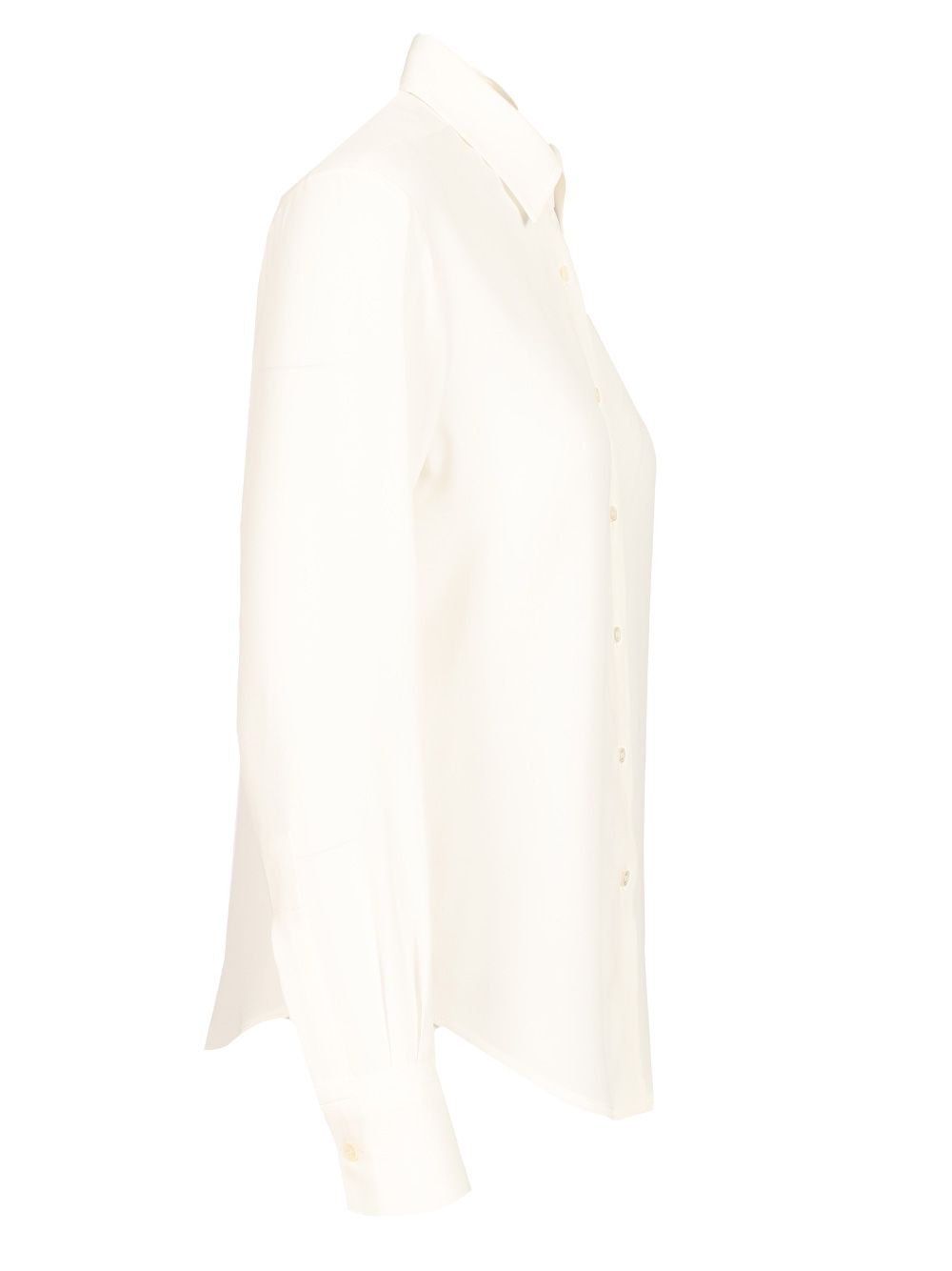 Al Duca D'Aosta Crepe Shirt Shirts - White | d434ad6db521a0a7c2c57f8d39d2fa84df6dbf18