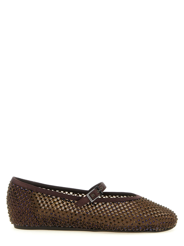 Gilda Flat Shoes Brown