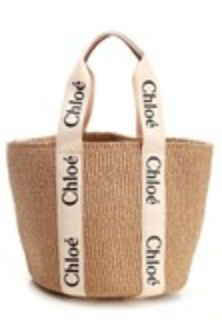 Chloe' Woody Handbags - Beige | defe91e78454ecaefb3c27fdc6f3c178a38a8d03