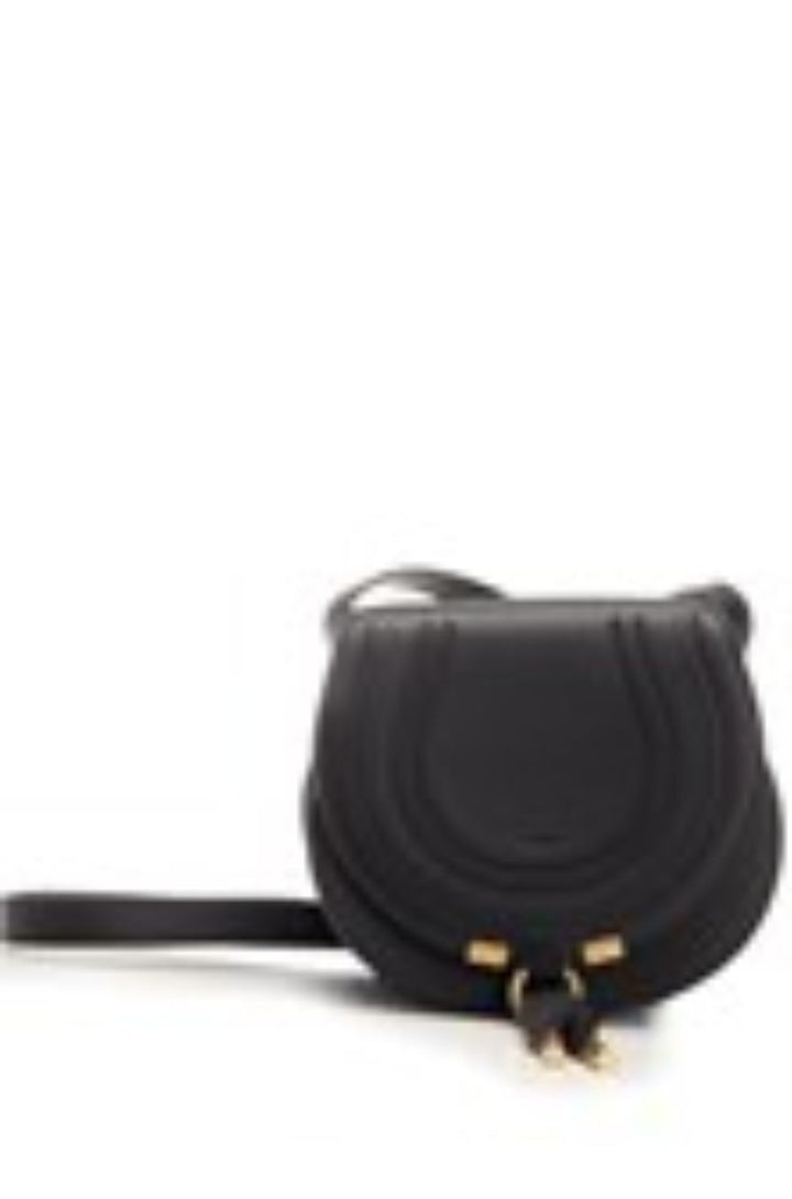 Chloe' Marcie Shoulder Bags - Black | fc714bcc7b80015af8c8e5c1ff14177badeb75eb