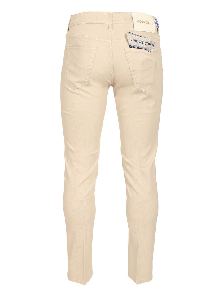 Jacob Cohen Scott Trousers - Beige | 583445a07696c76520aa9e98b36dea561def1c19
