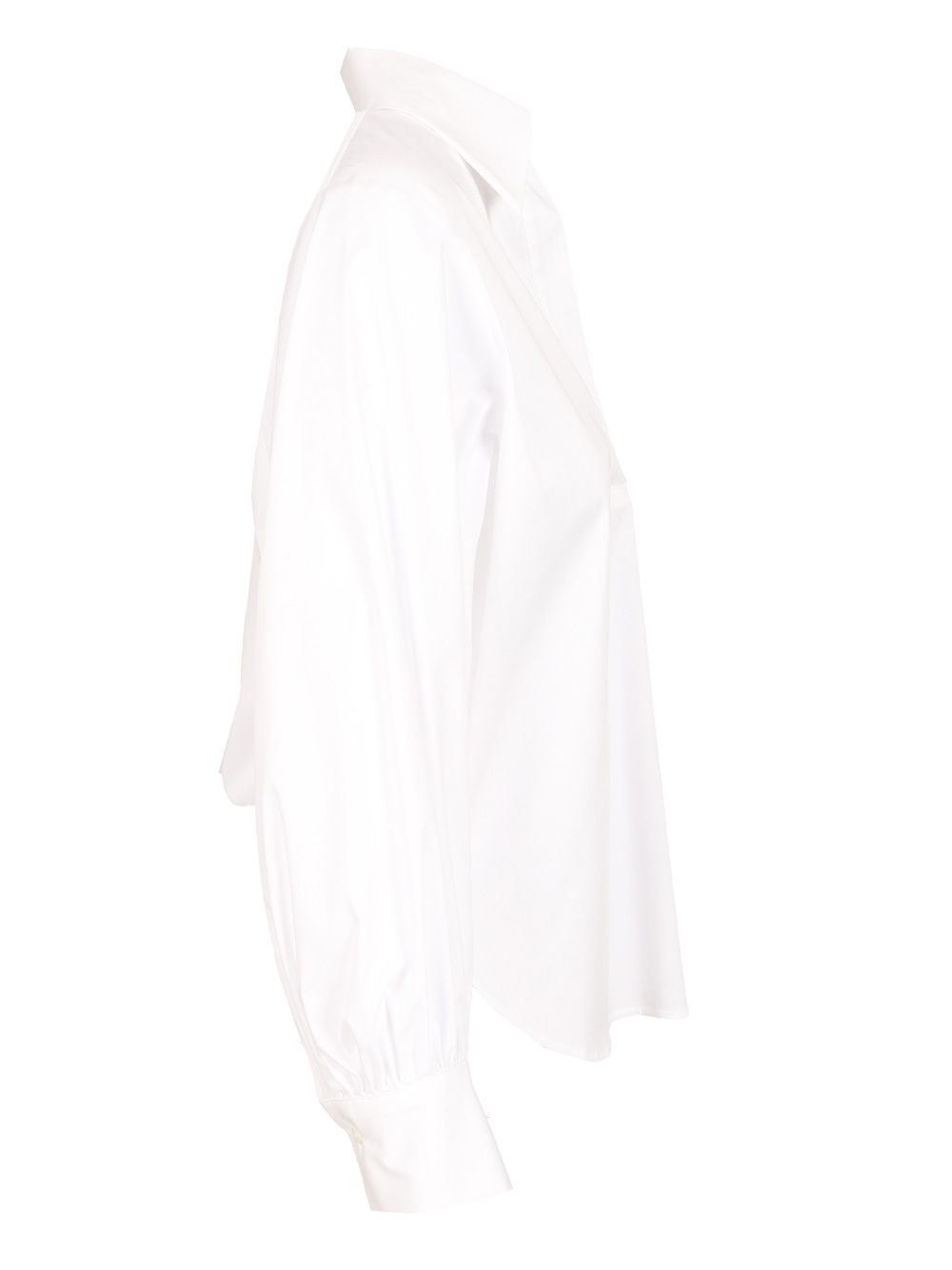 Al Duca D'Aosta Cotton V-Neck Top Tops - White | db2e8b12dc3c412fbf3438d59e06150bf55e5b9f