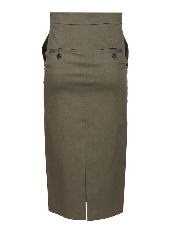Al Duca D'Aosta Pencil Midi Skirt Skirts - Green | b92d8e58cfe51c85094ddddba5c6c2169fb42623