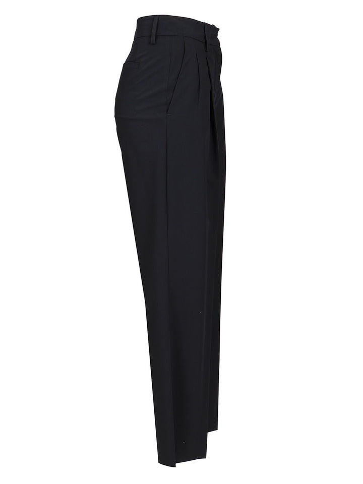 Al Duca D'Aosta Stretch Canvas Trousers - Blue | cbf610e253992c636fd48cb3dcd3b781f1b17adf