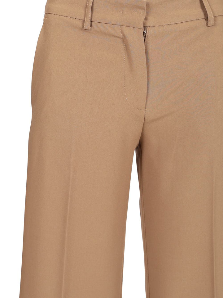 Al Duca D'Aosta Straight Trousers - Beige | aed15c527ca312c9711b19956c6282cb85ad245d