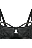 Atelier Bordelle Lace Multi-Strap Bra Underwear - Black | 1c1da69f9712f6924cbf119e5a7cd9547241c6df