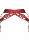 Atelier Bordelle Panel Suspender Underwear - Red | 408c2cdb80d66448a81003c40c4b5d4a19b7cdc2