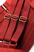 Atelier Bordelle Panel Suspender Underwear - Red | 7ca9a4eb32920c2310f70ab2b1526eb5d8ba9d8f