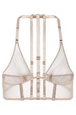 Nude Beige Multi-Strap Adjustable Bra Underwear Beige